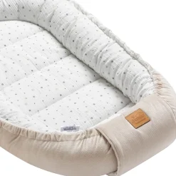 Muślinowy Zestaw 5 elementowy Comfort - Little Stars i Ecru Velvet