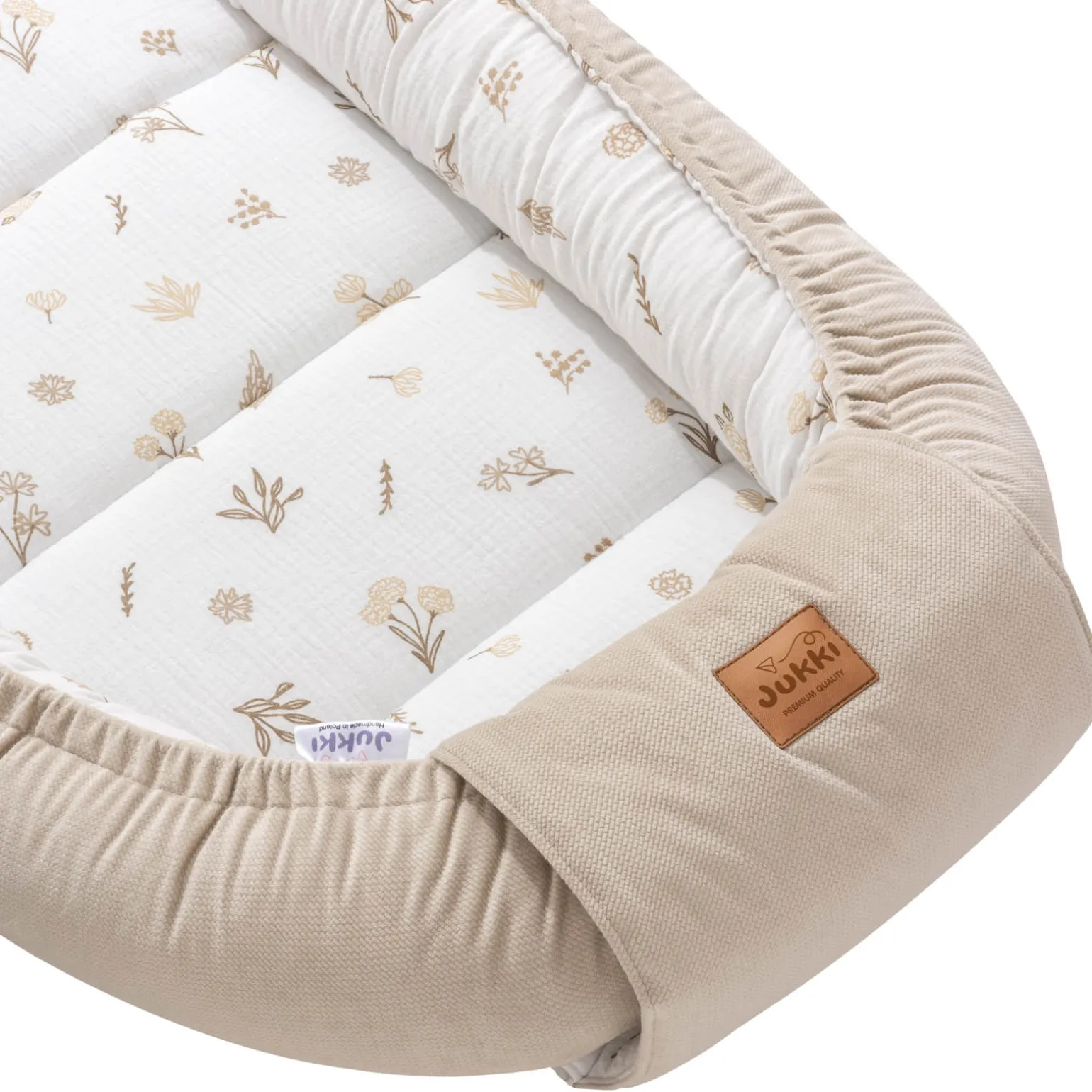 Muślinowy Zestaw 5 elementowy XXL - Golden Meadow i Ecru Velvet