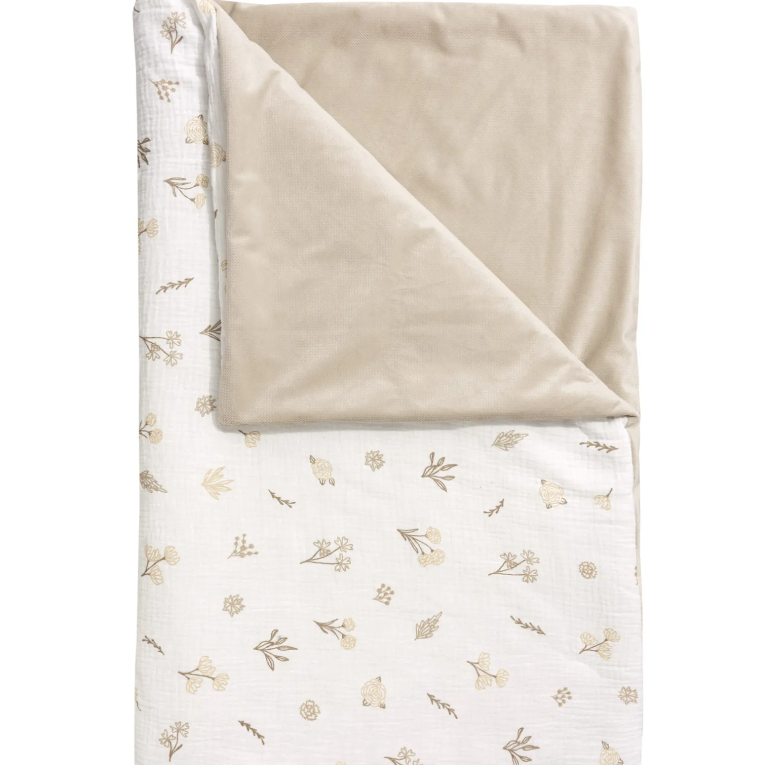 Muślinowy Zestaw 5 elementowy XXL - Golden Meadow i Ecru Velvet
