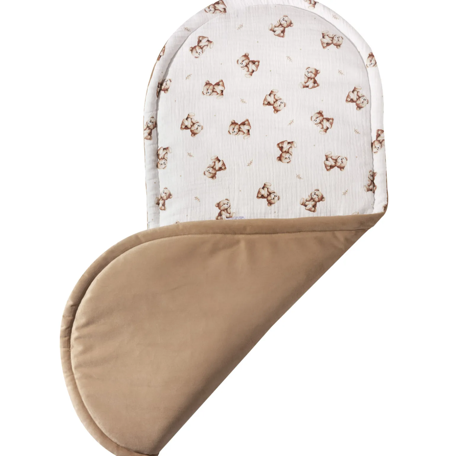 Muślinowy Zestaw 5 elementowy XXL - Baby Bear i Toffee Soft Velvet