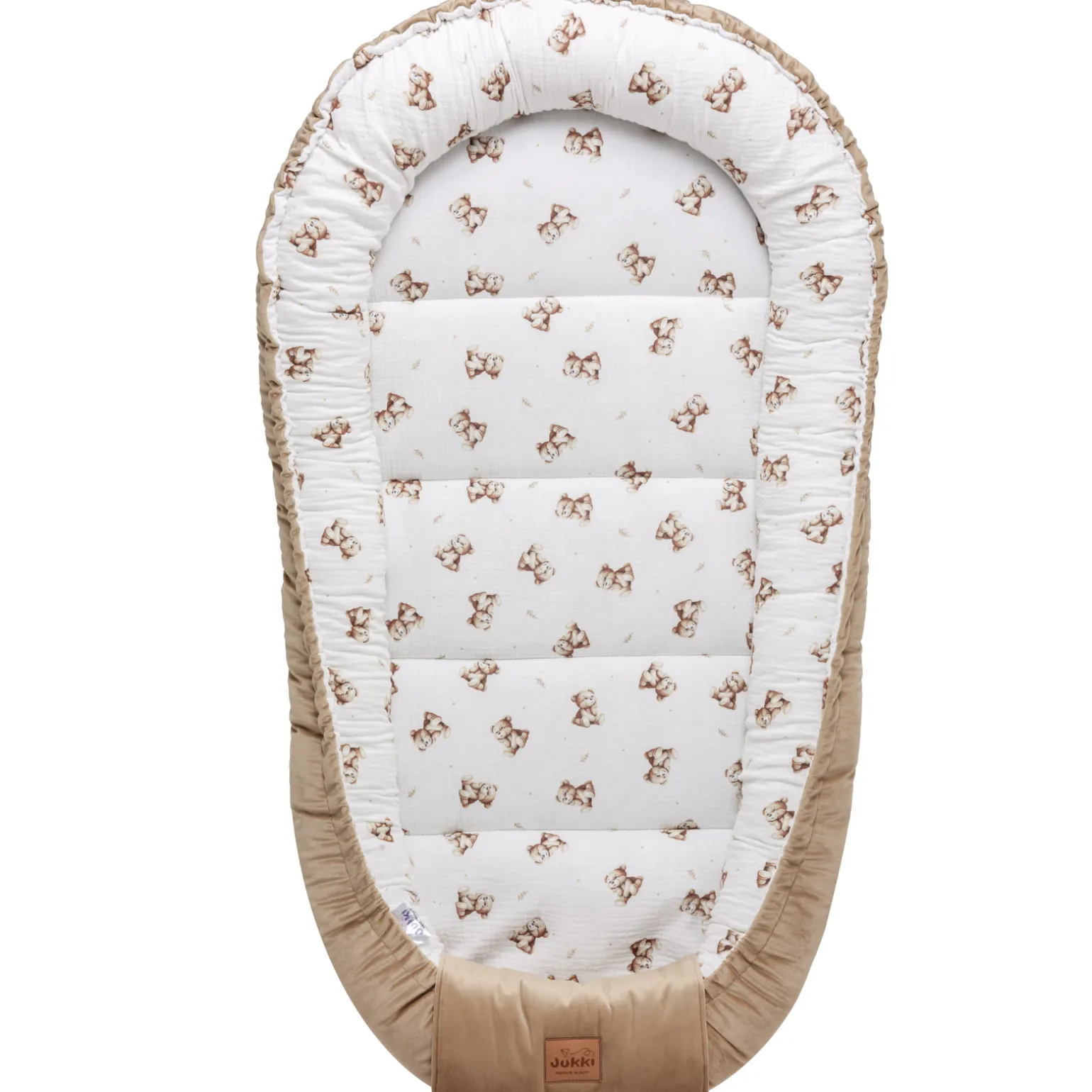 Muślinowy Zestaw 5 elementowy XXL - Baby Bear i Toffee Soft Velvet