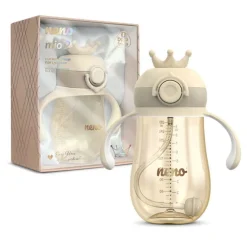 Neno Mio2 Cream – bidon ze słomką dla dzieci
