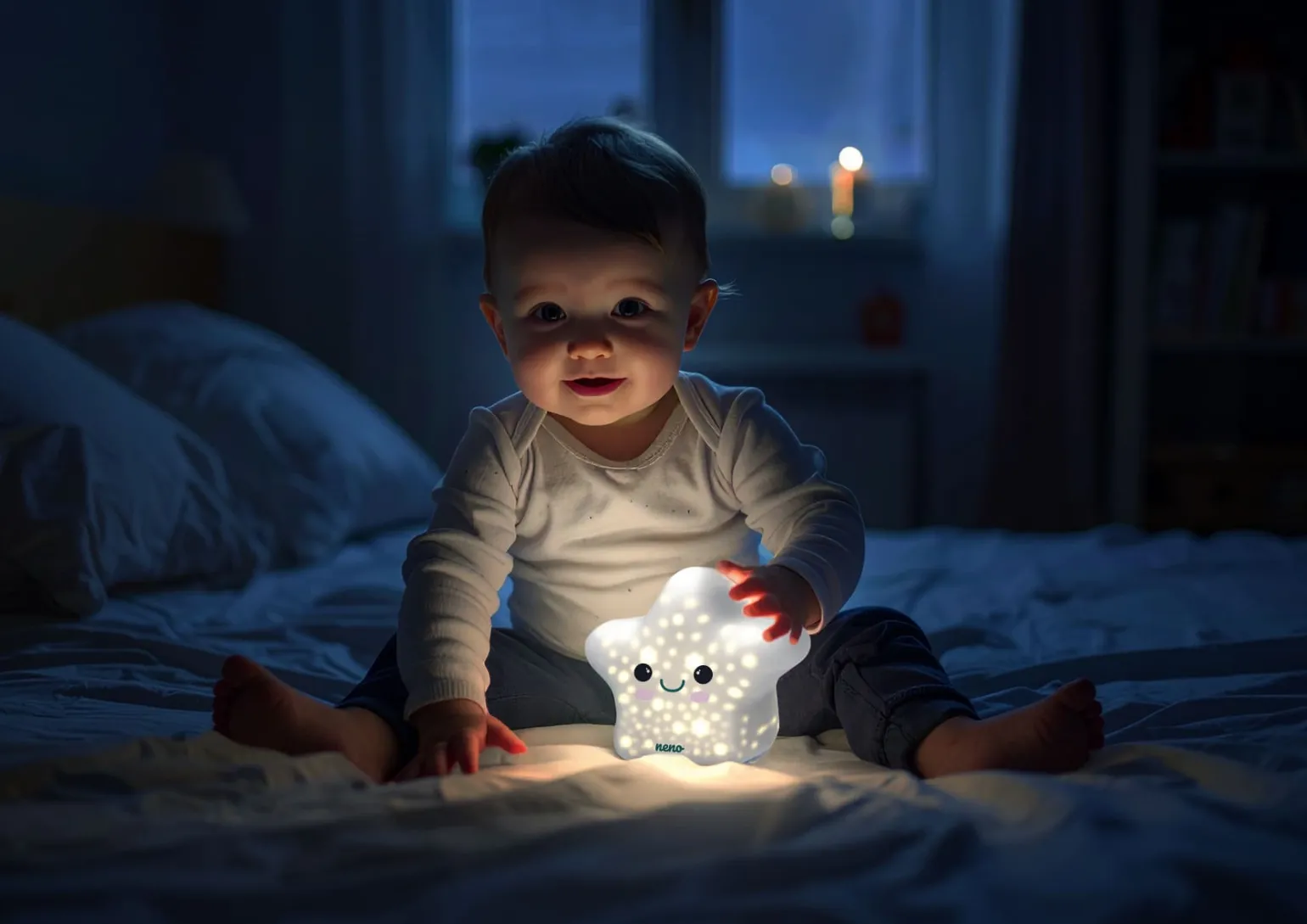 Neno Shine – silikonowa lampka nocna dla dzieci