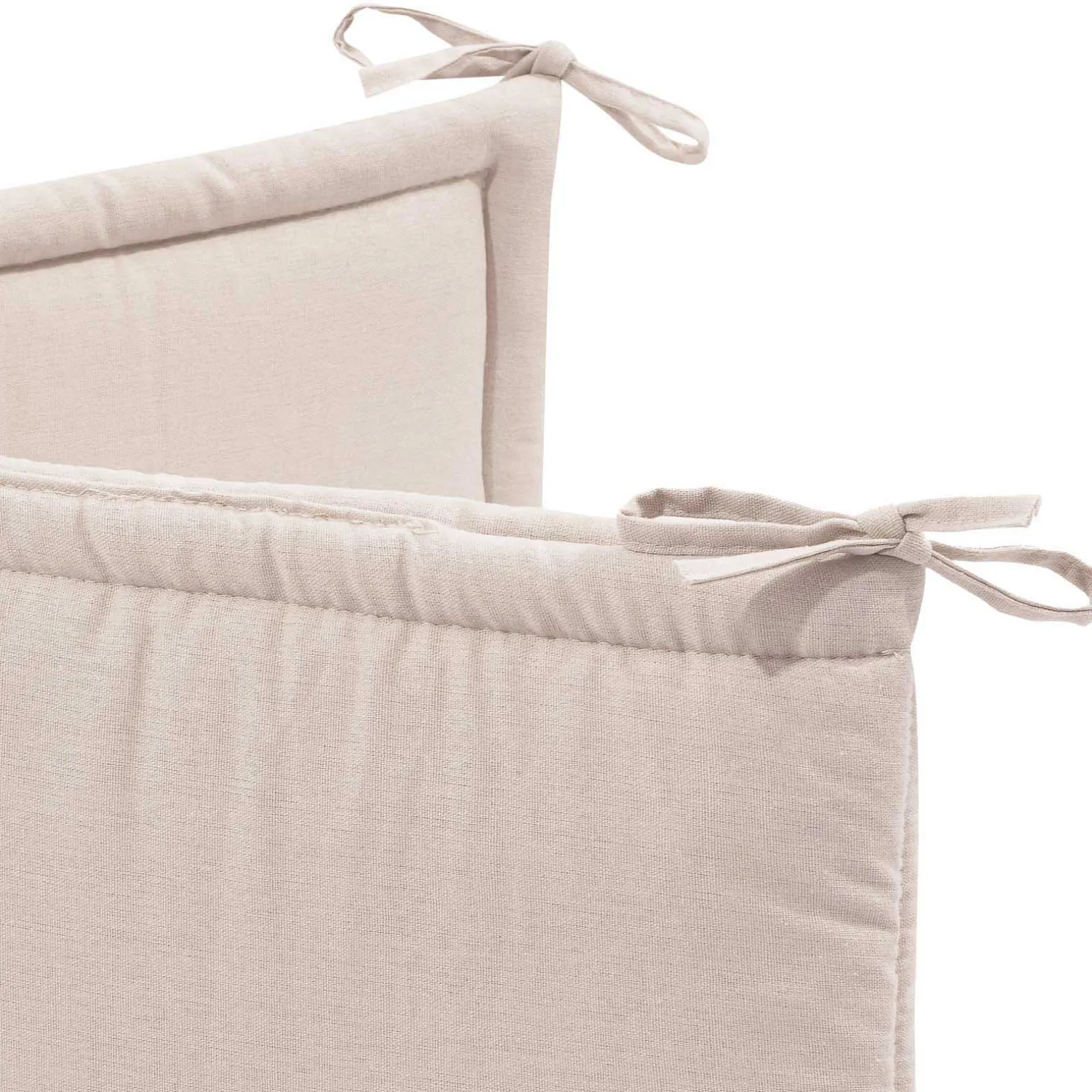 Ochraniacz do łóżeczka - Linen Light PREMIUM