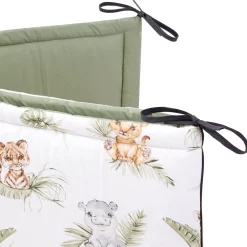 Ochraniacz do łóżeczka XXL - Savanna Fun