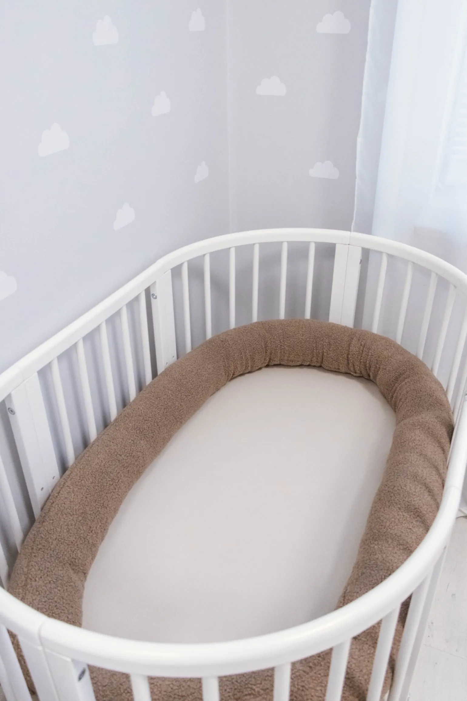 Ochraniacz wałek 300cm Boucle - Brown