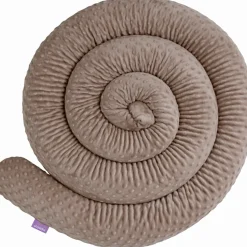 Ochraniacz wałek 400cm - Mokka Minky