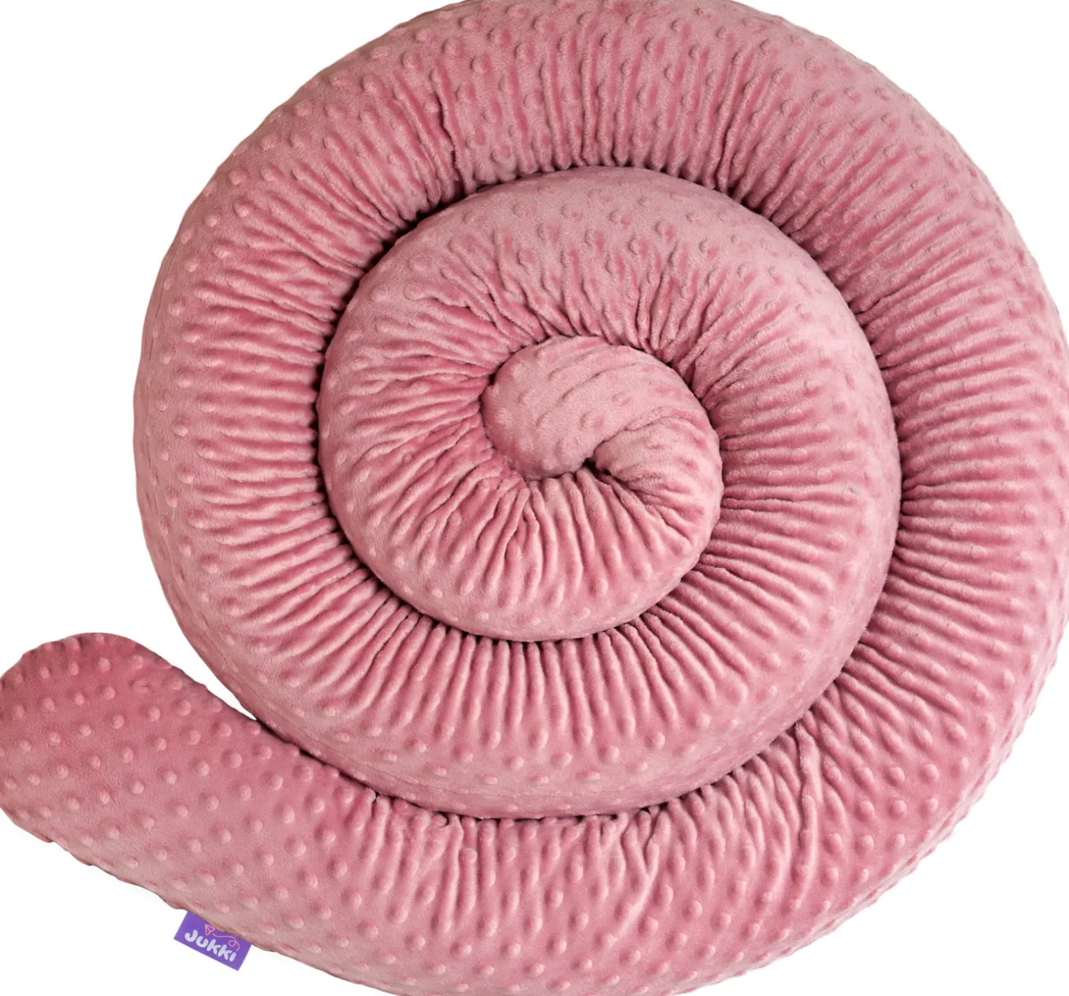 Ochraniacz wałek 300 cm - Old Rose Minky