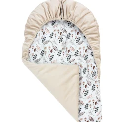 Okrycie, osłonka na nóżki - Boho Garden i ecru Velvet