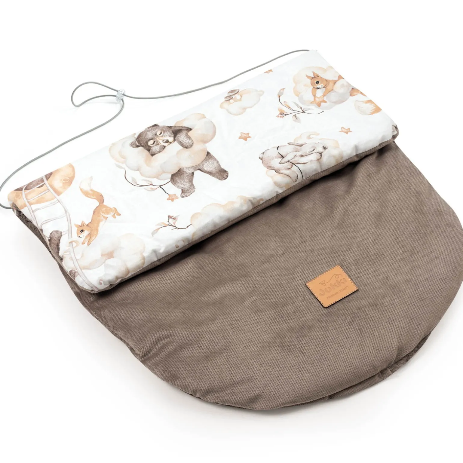 Okrycie, osłonka na nóżki - Sweet Teddy i latte Velvet