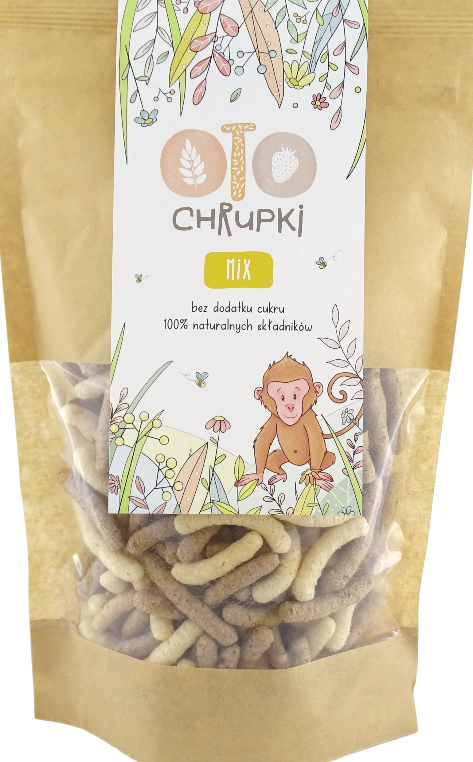 OTO Chrupki MIX (Orkisz, Gryka, Kakao) – Trzy smaki, jedna chrupiąca przygoda!