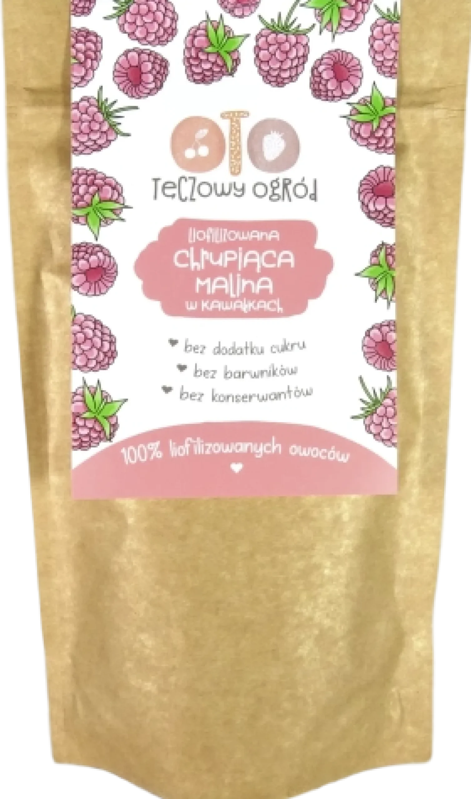OTO Maliny Liofilizowane – 100% owocowej natury!
