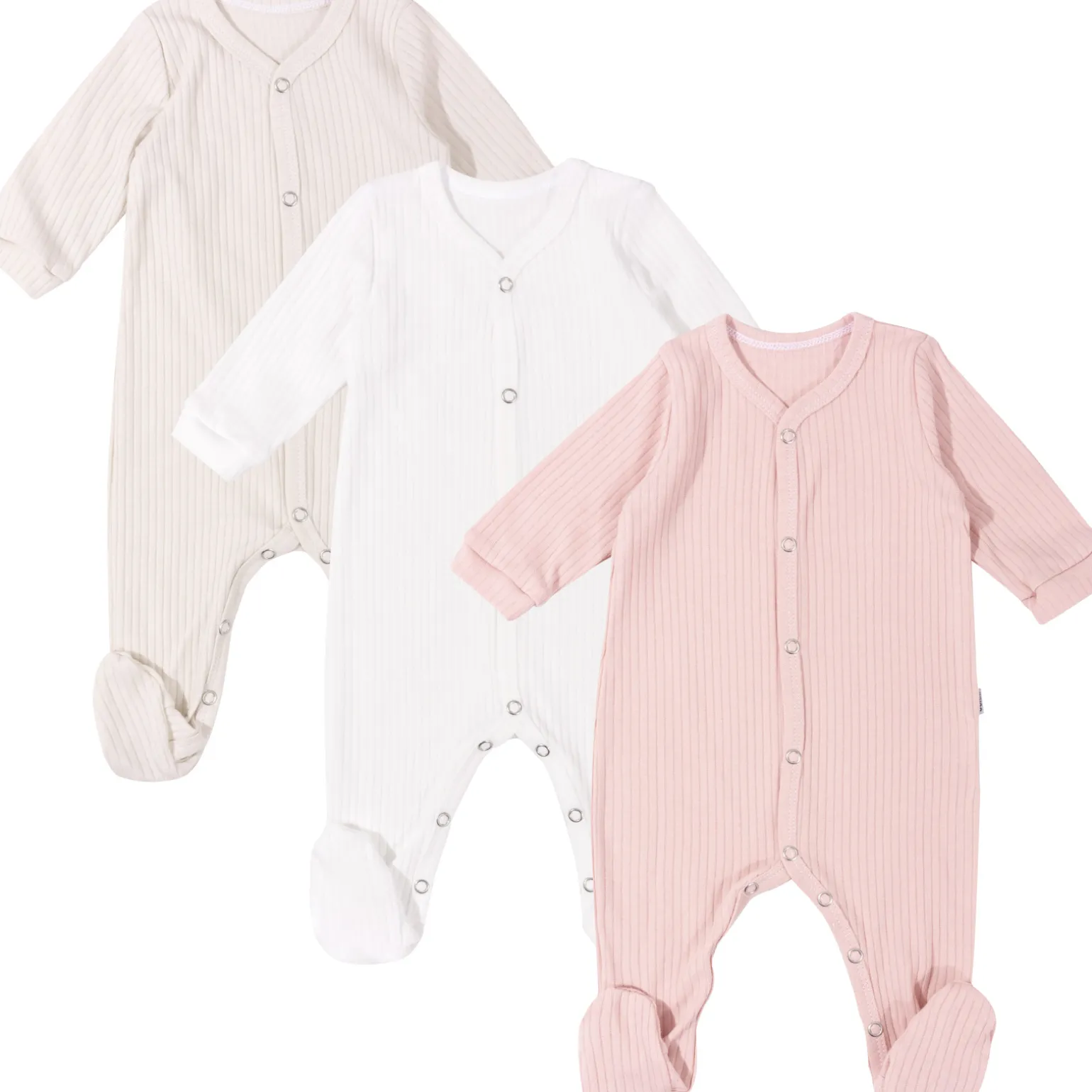 Pajacyk 3 pack Pastel Girl