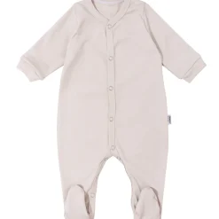 Pajacyk z bawełny organicznej - Beige