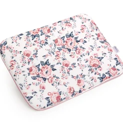 Płaska poduszka 30x40cm - Roses i Smokey Pink Soft Velvet