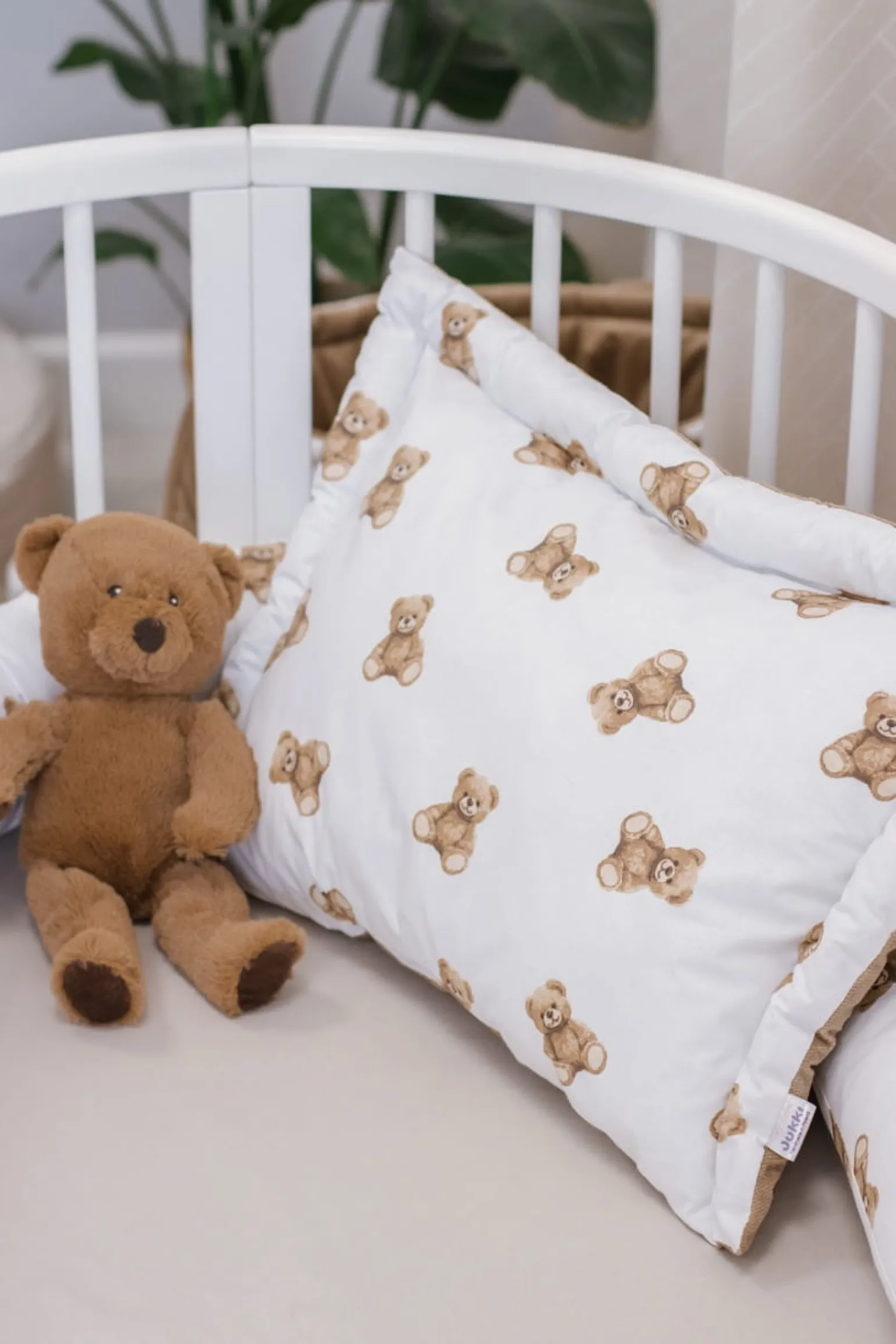 Pełna poduszka 40 x 60cm - Mr. Teddy i Caramel Velvet