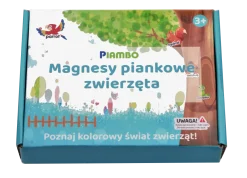 Piambo Edukacyjne magnesy na lodówkę dla dzieci 30 szt.