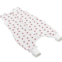 Śpiworek dzianinowy z nogawkami - Cherries