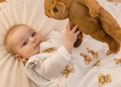 Śpiworek dziecięcy XL - ocieplany z nogawkami - Mr. Teddy