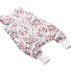 Śpiworek dziecięcy XL - ocieplany z nogawkami - Roses