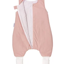 Śpiworek niemowlęcy - ocieplany z nogawkami - Pastel Pink
