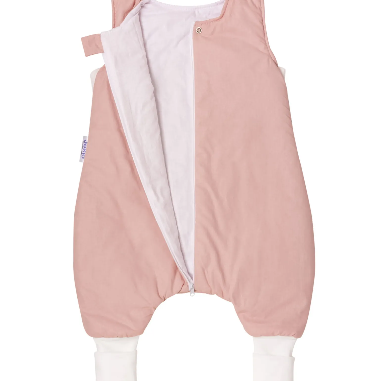 Śpiworek niemowlęcy - ocieplany z nogawkami - Pastel Pink