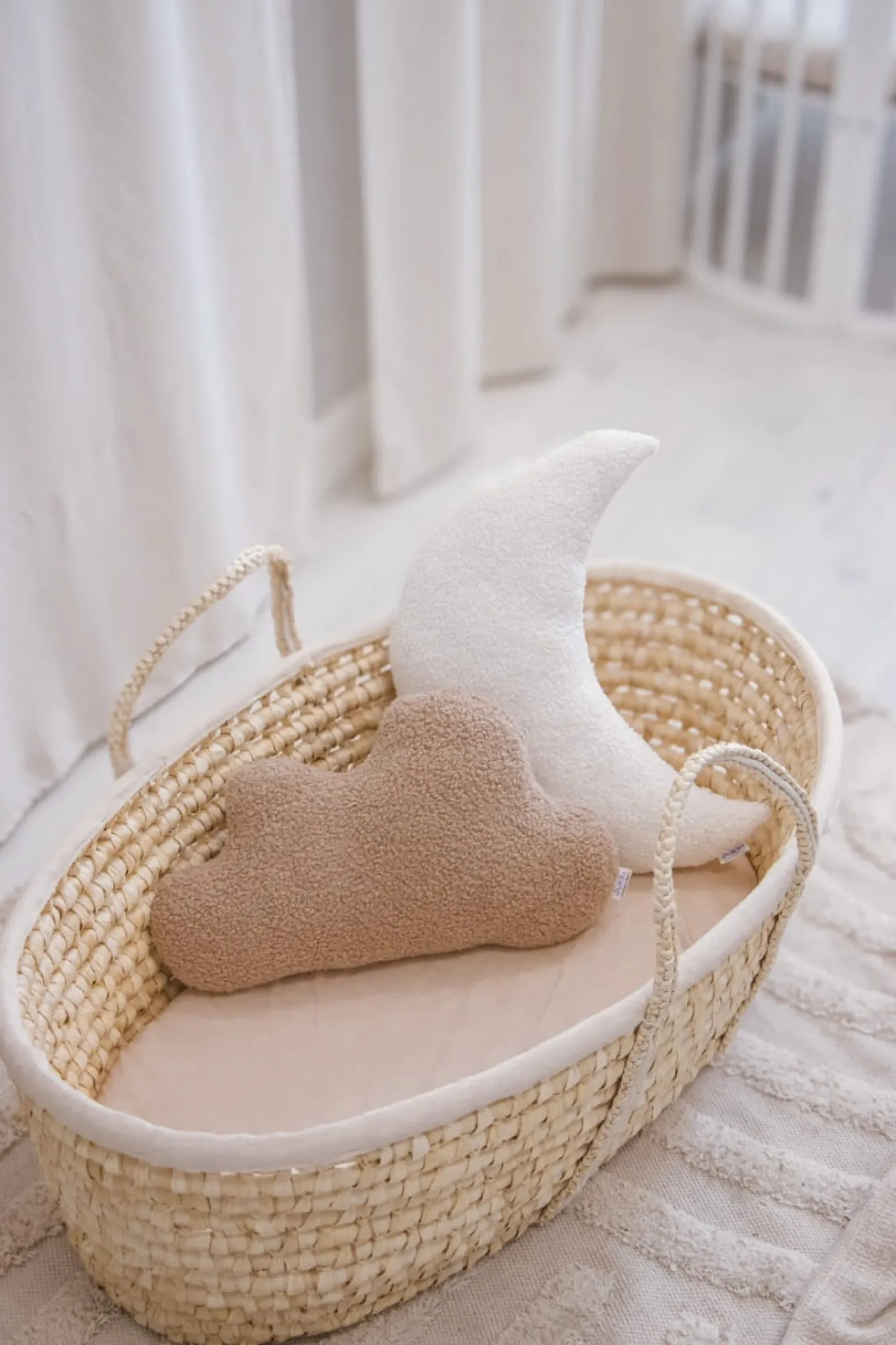 Poduszka chmurka Boucle - Beige