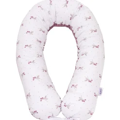 Poduszka ciążowa - Blackberry Dreams i Old Rose Velvet