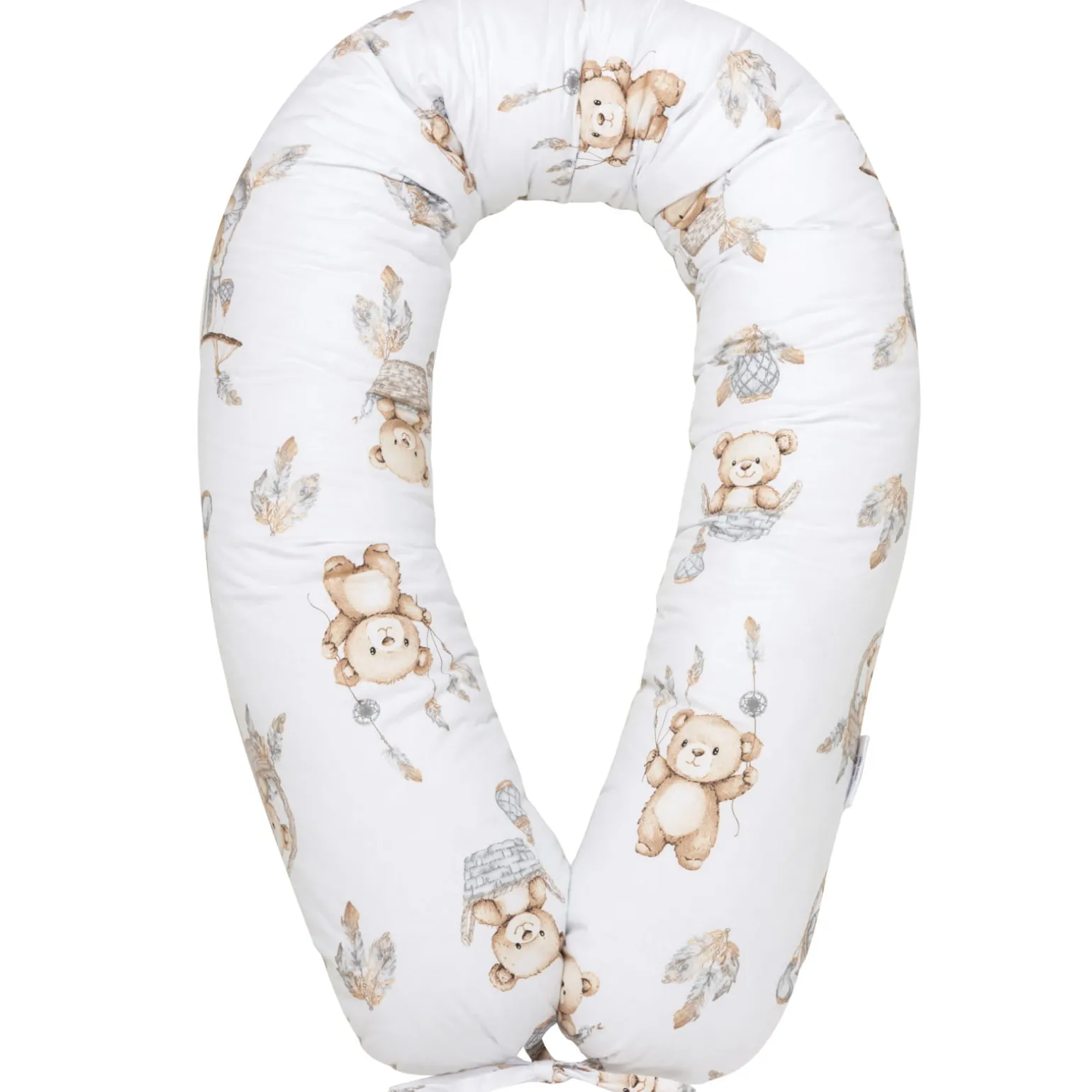 Poduszka ciążowa - Boho Bears