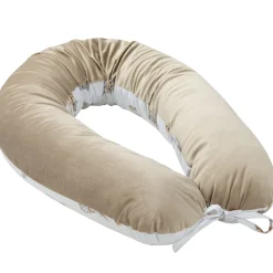 Poduszka ciążowa - Boho Bears i Cappuccino Soft Velvet