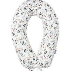Poduszka ciążowa - Boho Garden i ecru Velvet