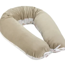 Poduszka ciążowa - Swan Family i Cappuccino Soft Velvet