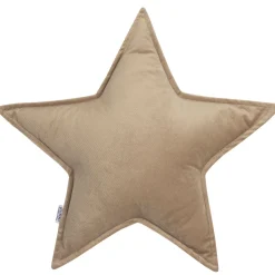 Poduszka gwiazdka Velvet - Caramel Velvet
