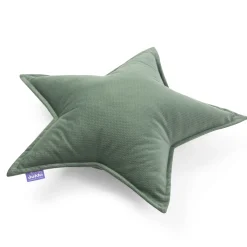 Poduszka gwiazdka Velvet - oliwkowy Velvet