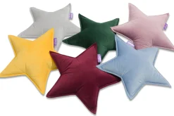 Poduszka gwiazdka Velvet - Szmaragdowy Velvet