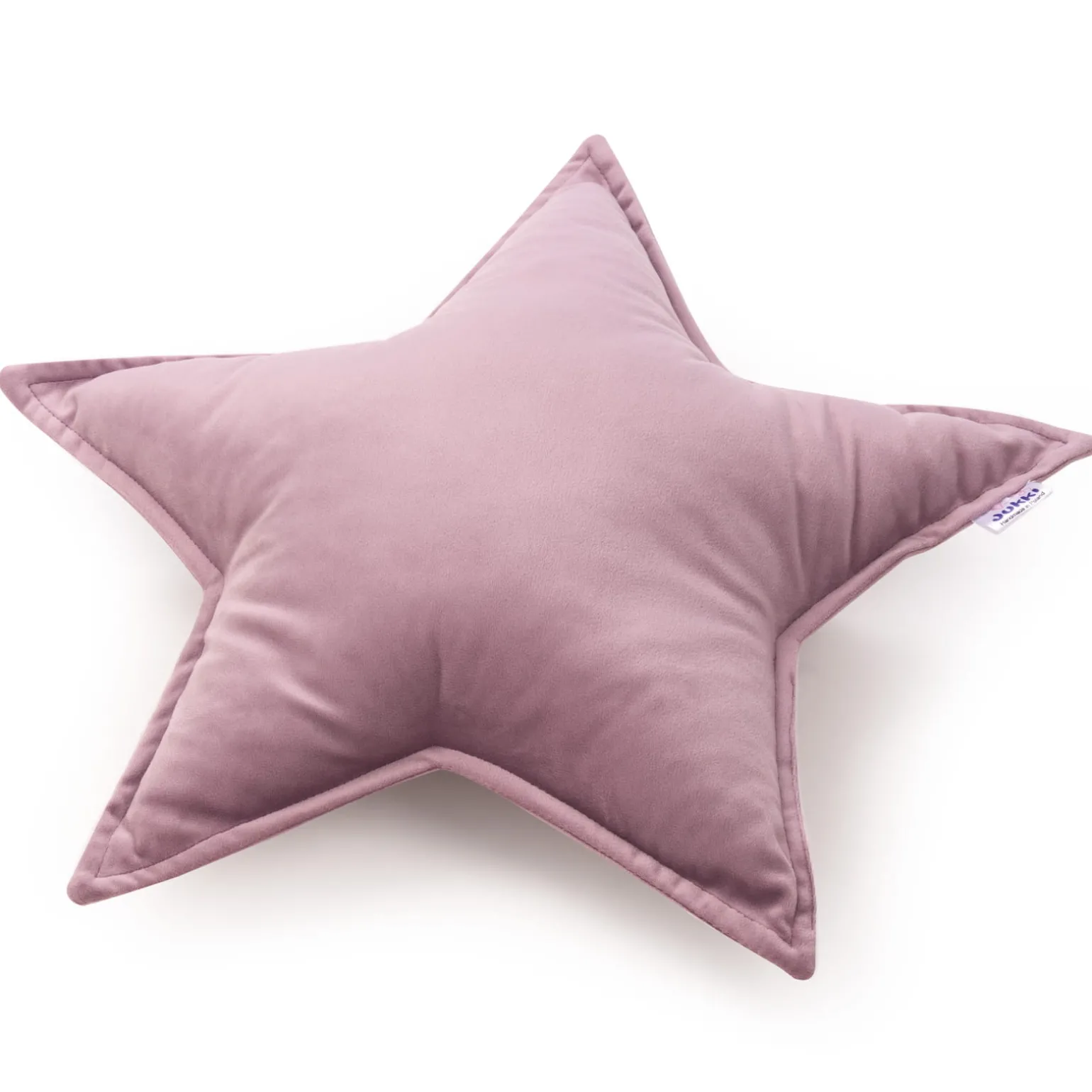 Poduszka gwiazdka Velvet - Wrzosowy Soft Velvet