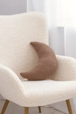 Poduszka księżyc Boucle - Brown
