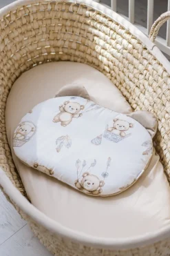 Poduszka MIŚ - Boho Bears i Cappuccino Soft Velvet