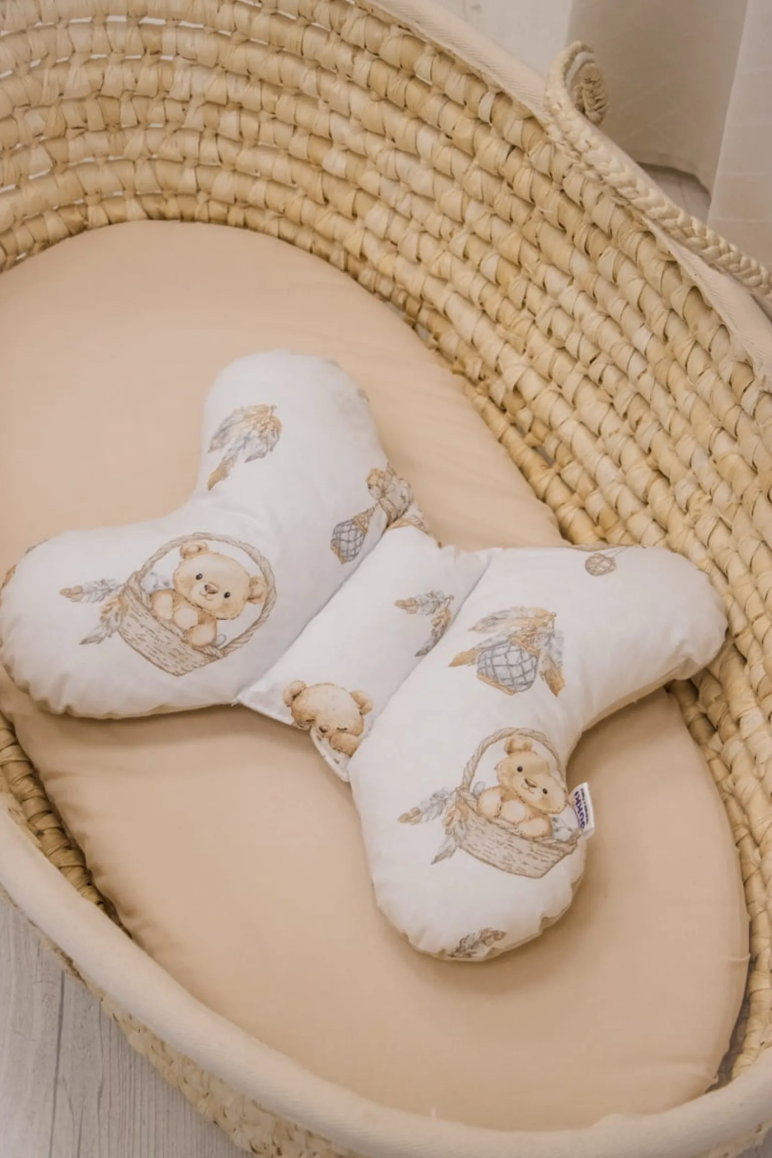 Poduszka motylek - Boho Bears