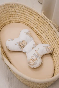 Poduszka motylek - Boho Bears i Cappuccino Soft Velvet