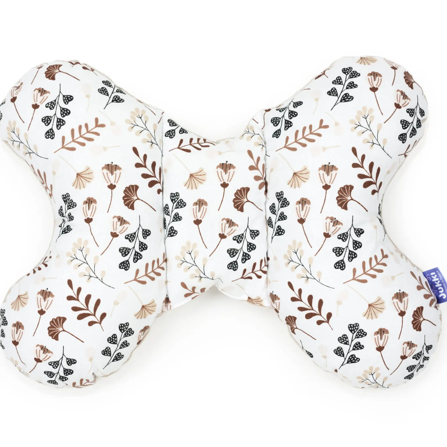 Poduszka motylek - Boho Garden i ecru Velvet