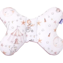 Poduszka motylek - Candy Circus i wrzosowy Soft Velvet