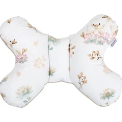 Poduszka motylek - Swan Family i Cappuccino Soft Velvet