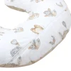 Poduszka rogal + zdejmowana poszewka - Boho Bears i Cappuccino Soft Velvet