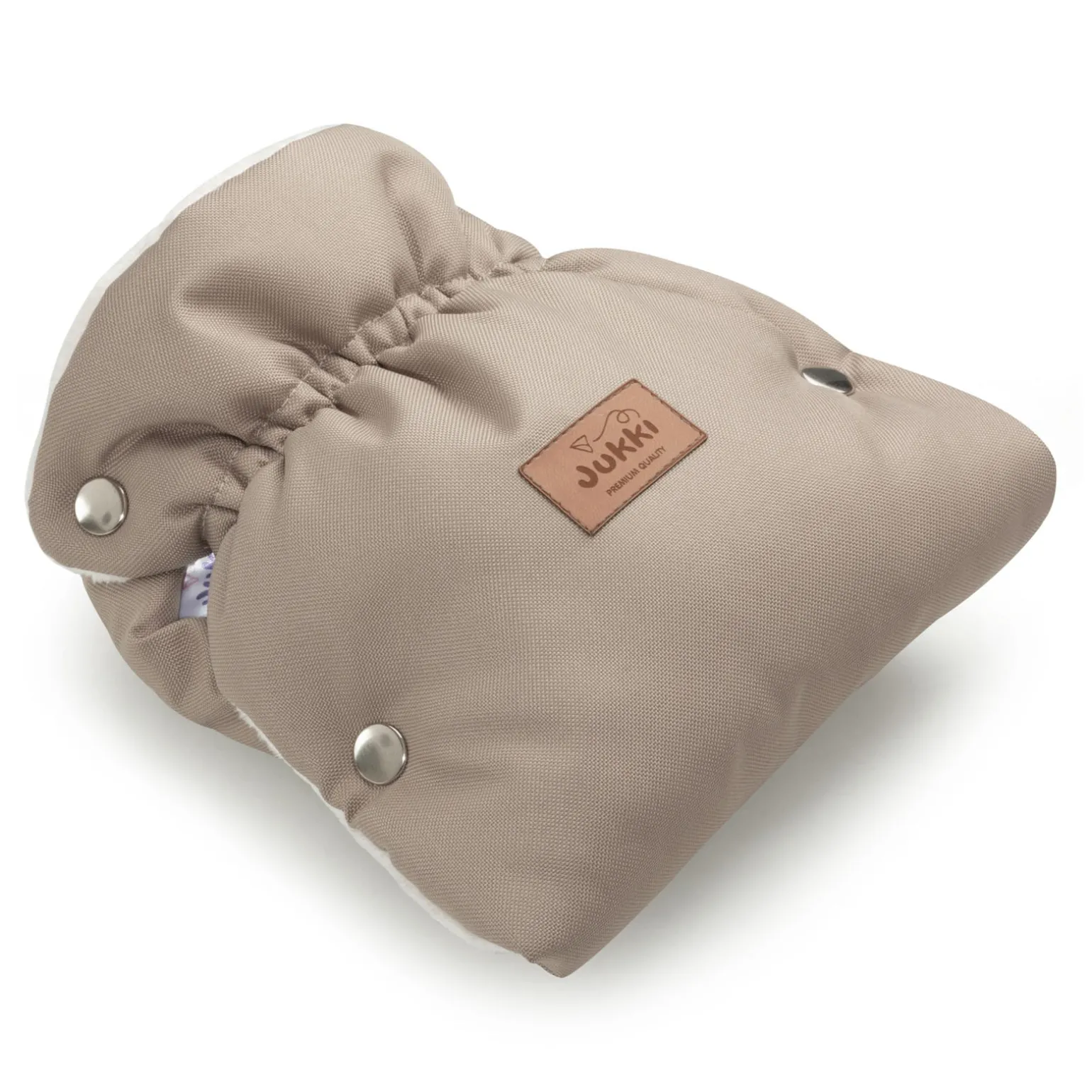 Podwójne mufki do wózka, BEIGE WINTER