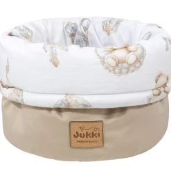 Pojemnik / koszyk na akcesoria dla niemowlaka - Boho Bears i Cappuccino Soft Velvet