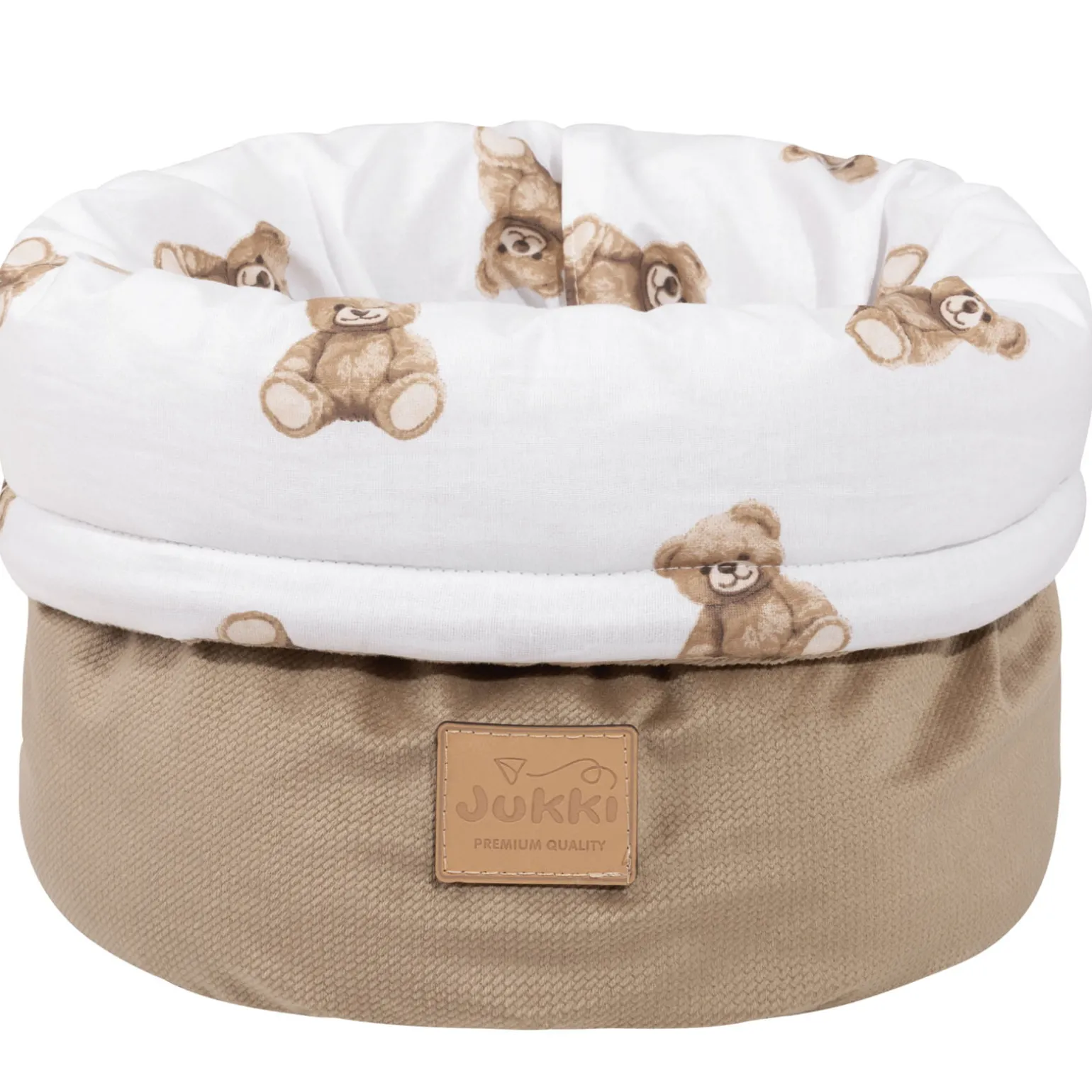 Pojemnik / koszyk na akcesoria dla niemowlaka - Mr. Teddy i Caramel Velvet