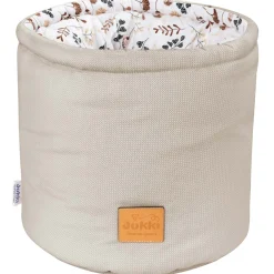 Pojemnik / koszyk na akcesoria dla niemowlaka - Boho Garden i ecru Velvet