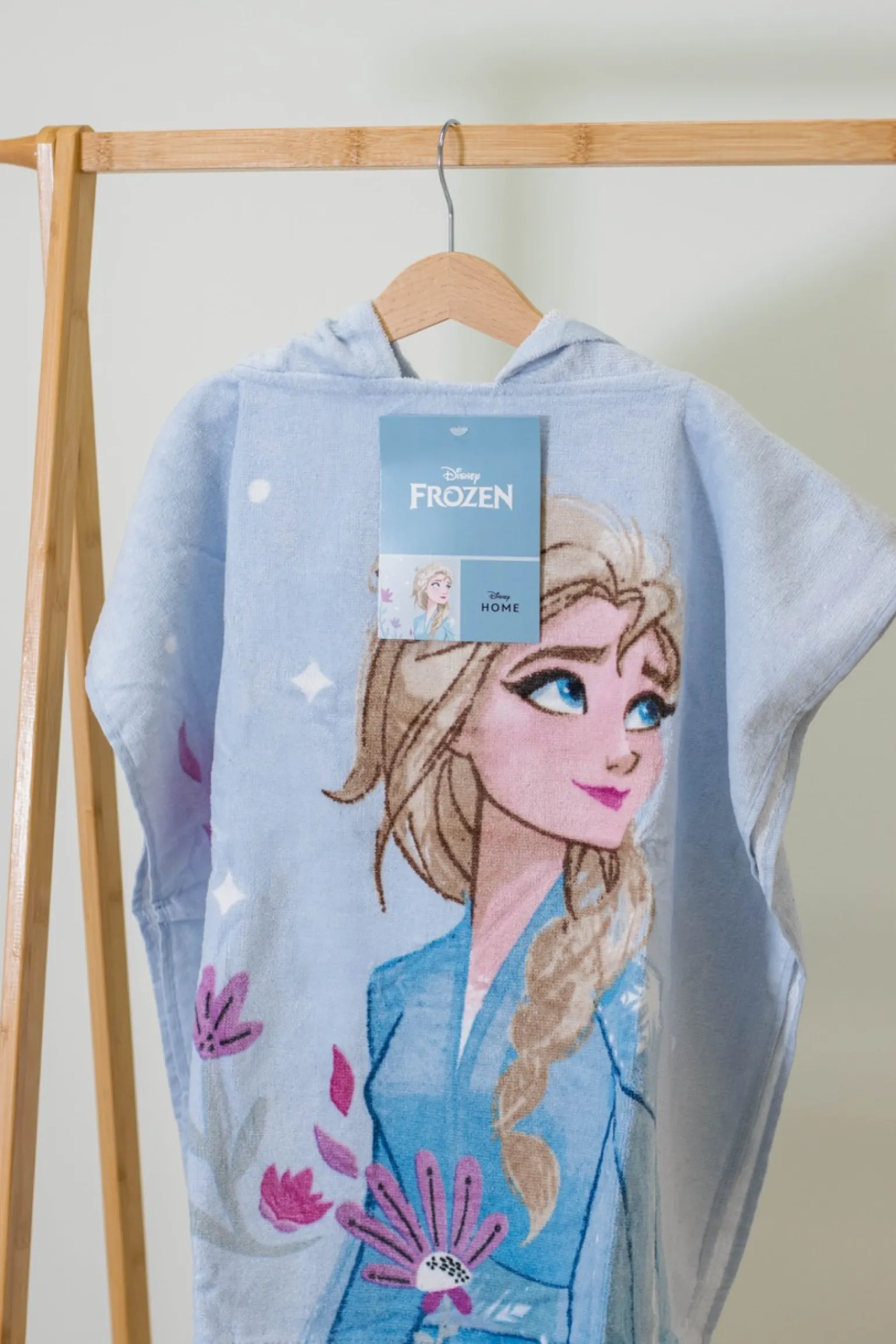 Ponczo, ręcznik kąpielowy z kapturem- FROZEN