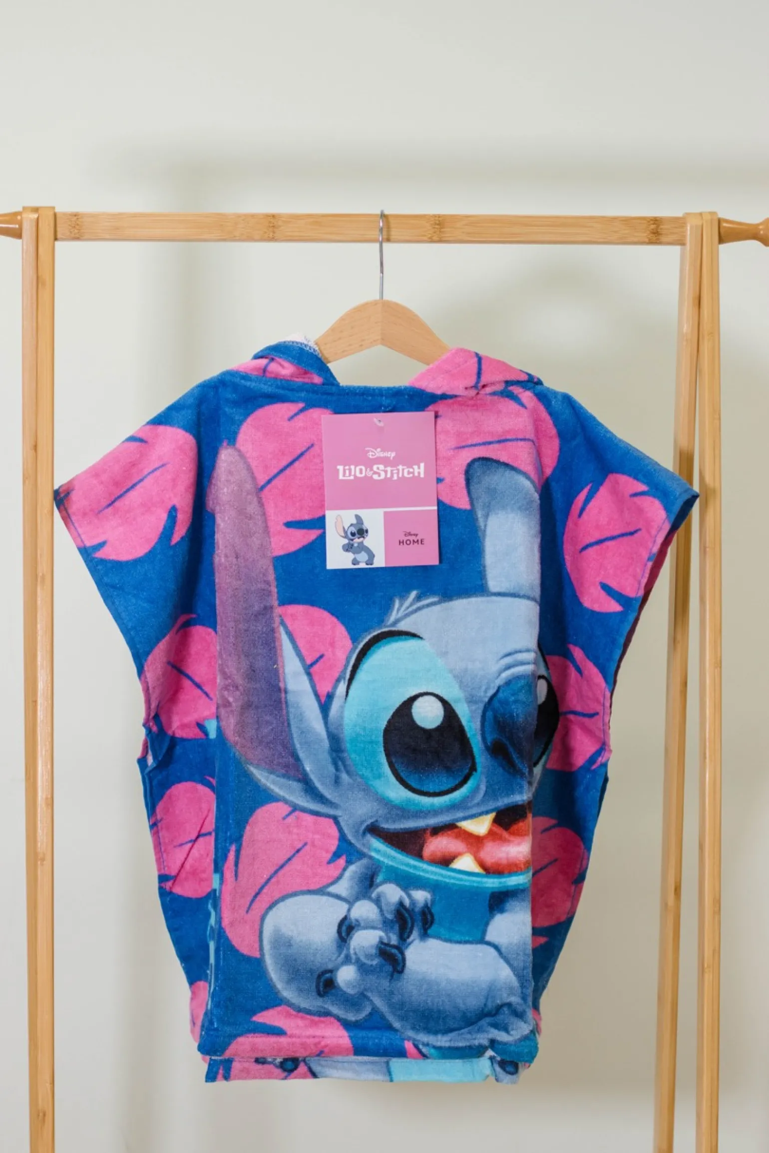 Ponczo, ręcznik kąpielowy z kapturem- LILO I STITCH II